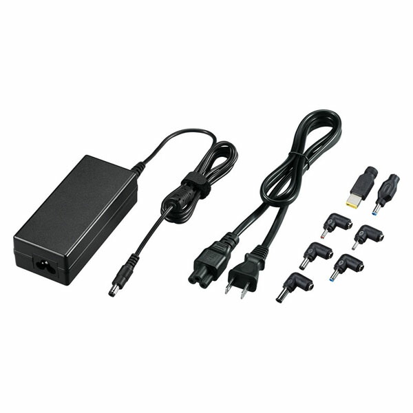 サンワサプライ ACA-DC88ML ノートパソコン用ACアダプタ（65W・マルチタイプ） タップ・UPS ACアダプタ SANWA SUPPLY 高品質
