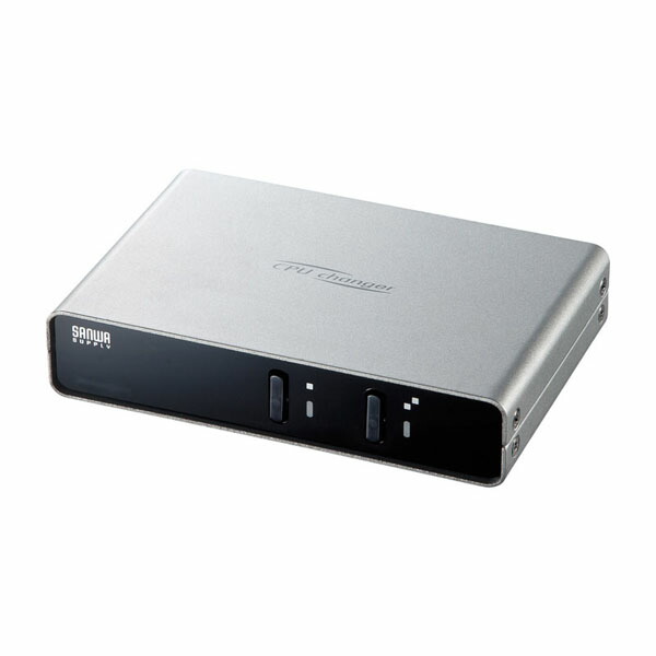 サンワサプライ SW-KVM2LPN2 パソコン自動切替器(2:1) ペリフェラル KVM SANWA SUPPLY 高品質