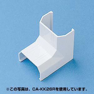 【30個セット】 サンワサプライ ケーブルカバー ( 入角、ホワイト ) CA-KK22R ケーブルモール 配線カバー 入角パーツ ホワイト ( サンワサプライ製CA-KK22用接続ユニット ) おしゃれ おまとめセット 高品質
