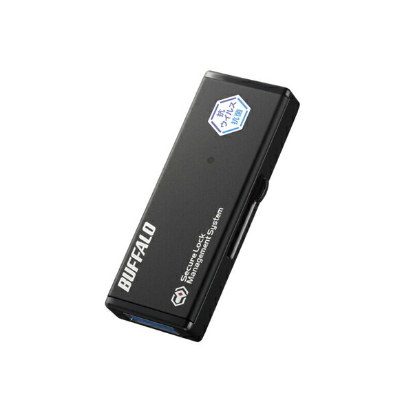 バッファロー RUF3-HSVB32G 抗ウイルス抗菌 ハードウェア暗号USB32G 管理ツール対応 法人USBフラッシュ BUFFALO 高品質