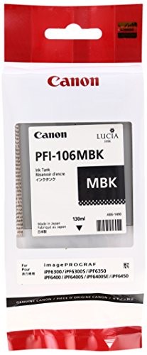 キャノン 6620B001 CANON 純正インクタンク マットブラック PFI-106MBK インクカートリッジ 純正 キヤノン 顔料インク インク トナーカートリッジ 純正品 純正インク インクタンク 顔料マットブラック 高品質