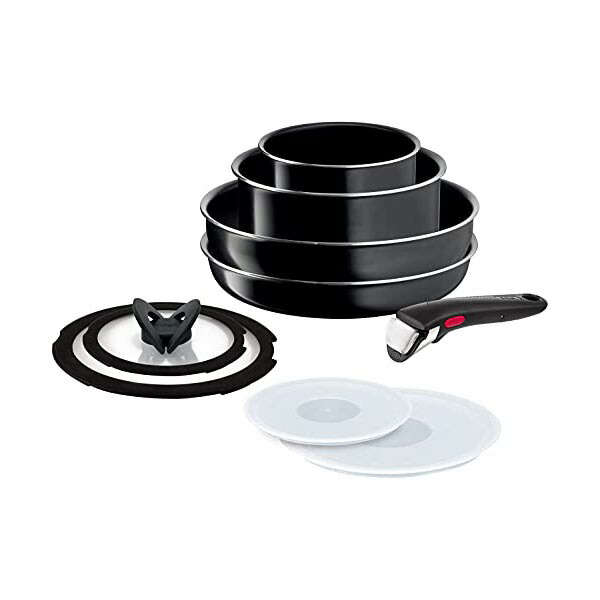 即購入可 ティファール 取っ手のとれる 鍋 フライパンセット 9点セット 即購入可 ティファール 取っ手のとれる 鍋 フライパンセット 9点