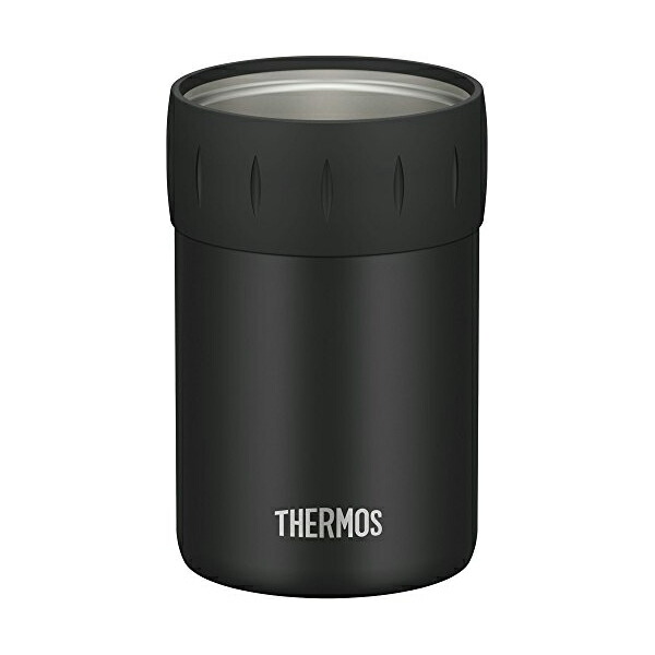 【5個セット】 サーモス JCB-352BK 保冷缶ホルダー 350ml缶用 ブラック JCB-352 BK THERMOS 女性 直飲み 男性 ライムグリーン クール グラス プレゼント 人気 タンブラー 母の日 長持ち キッチン 新生活 名入れ 高品質