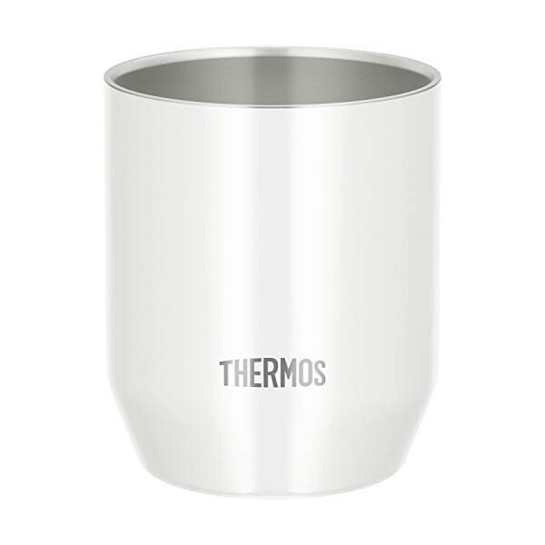 【10個セット】 サーモス 真空断熱カップ 360ml ホワイト JDH-360C WH グラス ドリンク プレゼント 人気 タンブラー 飲料 お茶 新生活 二重構造 かわいい 引越し 保冷 保温 ステンレス製 誕生日 保冷保温 結露しにくい ステンレス 高品質