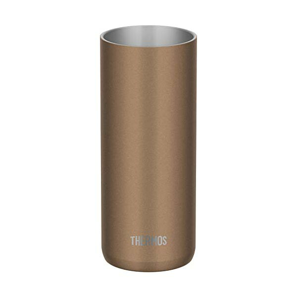 【10個セット】 軽量モデル サーモス 真空断熱タンブラー 420ml ブラウンゴールド JDW-420C BWG お礼 小物 デスクワーク 食器 魔法びん 結婚 プレゼント メッセージカード タンブラー 食洗機対応 お返し オフィス お茶 新生活 のし 高品質