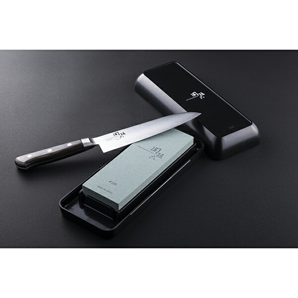 【3個セット】 貝印 KAI AP0328 関孫六 荒砥石 #220 AP-0328 はさみ 研ぎ石 お手入れ 収納 包丁研ぎ プレゼント メンテナンス 家庭 新生活 研ぎ器 包丁 研ぎ 日用品 日本製 一人暮らし 収納ケース付き キッチン用品 家庭用 高品質
