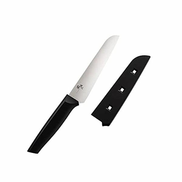 【10個セット】 貝印 KAI コンパクトナイフ 関孫六 サヤ 付 日本製 DH3342 クッキング プレゼント キッチン 調理 食器洗浄機 アウトドア 厨房用品 包丁 ぺティナイフ ブラック キャンプ 日用品 ほうちょう キッチン用品 ソロキャンプ ナイフ 高品質