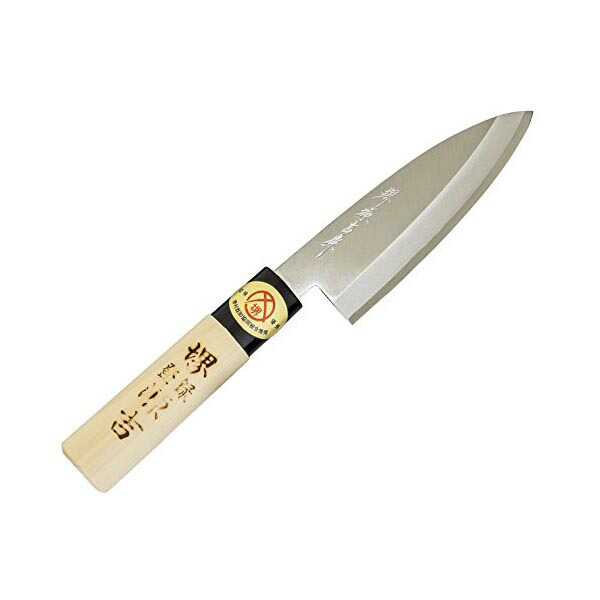 【2個セット】 堺源吉 日本製 アジ切り 包丁 120mm 鋼 木柄 堺の包丁 049130 切る うろこ取り 刺身 ダイキチ ブランド 魚用 右手用 堺源吉作 小型 キッチン 調理 カットボード 伝統 ほうちょう 天然木 キッチン用品 ナイフ 出刃 片刃 高品質