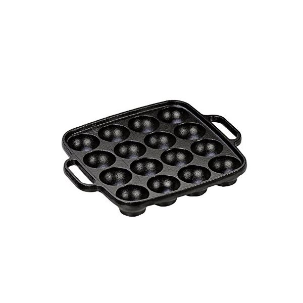 【3個セット】 イシガキ 鉄鋳物 たこ焼き器 16穴 ブラック 縦19×横23×高さ3cm IH対応 ガス火 対応 3966 イシガキ産業 ガスコンロ 鉄板 一人用 キッチン家電 家庭用 カセットコンロ 敬老の日 家電 バーベキュー ホットプレート 人気商品