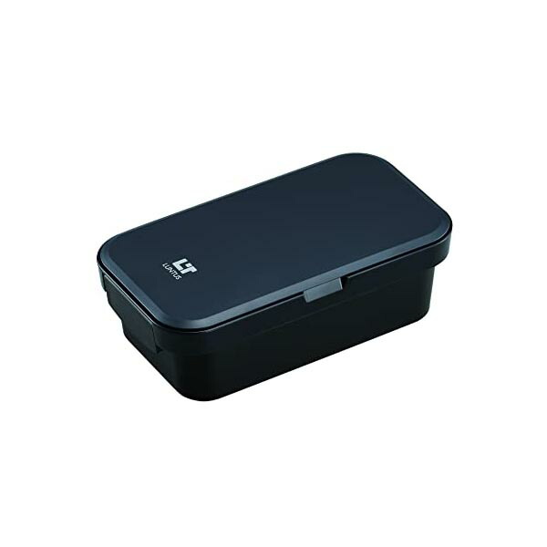 【10個セット】 アスベル 弁当箱 ランタス WS-800C 幅21.1cm×奥行11.6cm×高さ6.8cm バッグ付 ブラック 抗菌 容器 一段 男性 食洗機対応 スリム ランチバッグ 新生活 大きめ 食洗器対応 中学生 ロック 保冷 高校生 汁モレ防止 人気商品