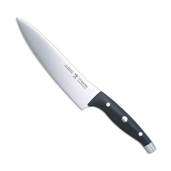 【3個セット】 Henckels ヘンケルス HIスタイル エリート 洋包丁 180mm ブラック日本製 牛刀 シェフナイフ 包丁 ステンレス 食洗機対応 岐阜県関市製 日本正規販売品 16811-481 キッチン 食洗器対応 ブラック ツヴィリング 高品質