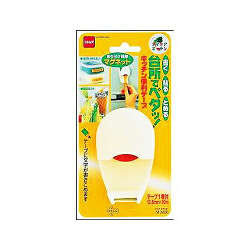 【10個セット】 ニトムズ M2420 キッチン便利テープ 本体 品番 ATC4701 Nitto Nitoms 簡単 キッチン 取り付け キッチン雑貨 保存容器 ゴミ袋 貼る テープ 便利 保存用品 敬老の日 マグネット 粘着テープ 台所用品 保存 高品質