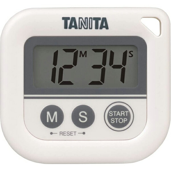 【3個セット】 タニタ TD-376N デジタルタイマー 丸洗いタイマー100分計 ホワイト タイマー TANITA 小物 簡単 計測 スポーツ キッチン 品番 時計 かわいい キッチン雑貨 キッチン家電 キッチンツール 丸洗いタイマー アズワン デジタル 高品質