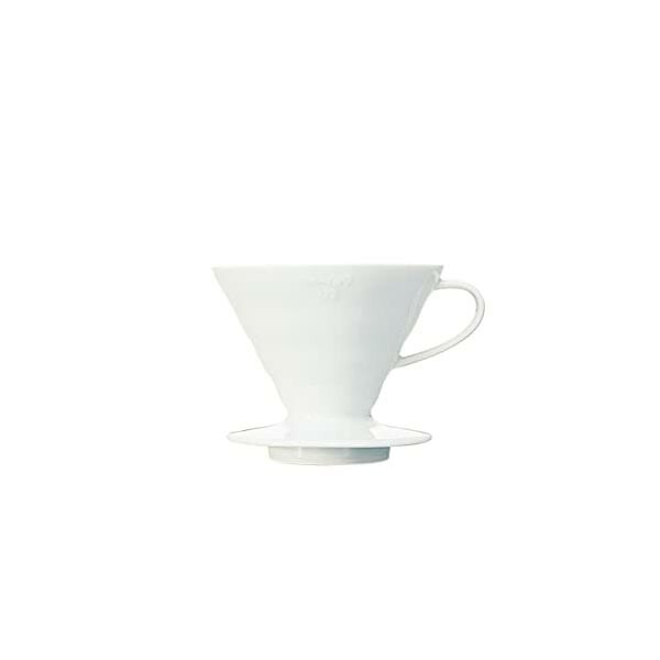 【5個セット】 HARIO ハリオ V60透過ドリッパー02セラミックW 食洗機対応?1-4杯用 ホワイト 日本製 VDCR-02W カフェ 透過ドリッパー 定番 セラミック コーヒードリッパー グッドデザイン賞 プレゼント 抽出 ライフスタイル キッチン 人気商品
