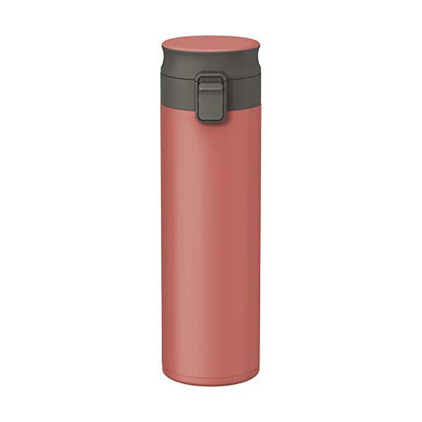【10個セット】 水筒 ワンタッチ ステンレス パッキン一体 軽量 おしゃれTLW500 500ml レッド 人気商品