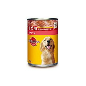 【24個セット】 マースジャパンリミテッド MARSP 1 ペディグリー ウェット缶 成犬用 旨みビーフ 400g P1 ビーフ ウェット アダルト スタンダード マースジャパン 犬用フード ペットフード ドッグフード 総合栄養食 ペット用品 ウェットフード 犬用品 厳選素材