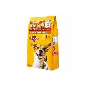【16個セット】 マースジャパンリミテッド ペディグリー 成犬用 チキン&緑黄色野菜 70g 3袋 チキン イヌ アダルト 全品種 マースジャパン 犬用フード 緑黄色野菜入り ペットフード 猫フード 緑黄色野菜 ドッグフード 総合栄養食 ペット用品 ウェットフード 厳選素材