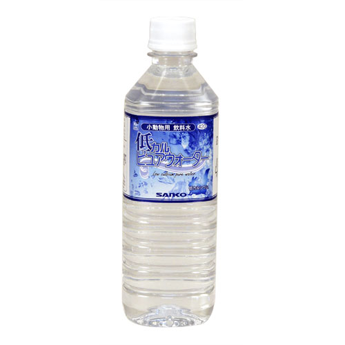 【24個セット】 三晃商会 低カルピュアウォーター 500mL 日本製 うさぎ 補助食品・おやつ 420 サンコー SANKO ウサギ用フード 小動物フード 水分補給 小動物栄養補助食品 ハムスター ペット用品 エサ 小動物 フード ペット 栄養 三晃 厳選素材
