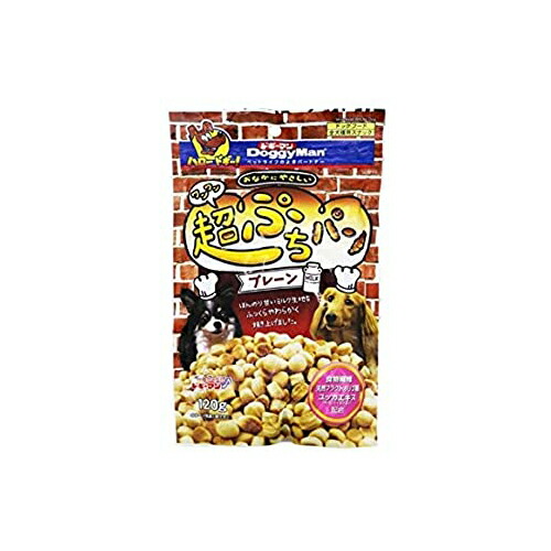 【24個セット】 ドギーマン おなかにやさしい ワンワン超ぷちパン 120g おやつ 全犬種 生後2ヶ月以上 ドギーマンハヤシ 犬用おやつ ドッグフード ペット用品 プレーン ドッグ 食物繊維 フード ペット 犬用 ドギーマンハヤシ食品 厳選素材