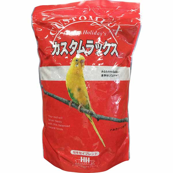 【10個セット】 ピーツーアンドアソシエイツ カスタムラックス セキセイブレンド 2.5L ドライ 鳥 全年齢 セキセイインコ H・H・J ハッピー・ホリデイ・ジャパン ハッピーホリデイジャパン ピーツー・アンド・アソシエイツ ハッピーホリデイ 洋鳥フード 厳選素材