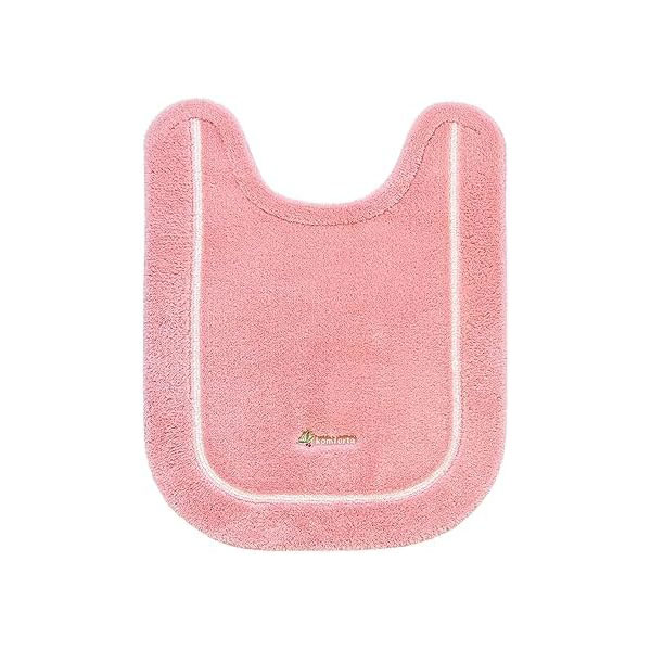 【2個セット】オカ OKA コムフォルタ6 トイレマット 約75cm×60cm ピンク シンプル かわいい カジュアル 無地 高品質