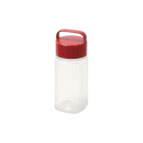 【10個セット】パール金属 保存容器 梅酒瓶 梅瓶 1.2L 果実酒 漬物 角型 スリム ドアポケット PET樹脂製 日本製 軽くて割れにくい HC-275 高品質