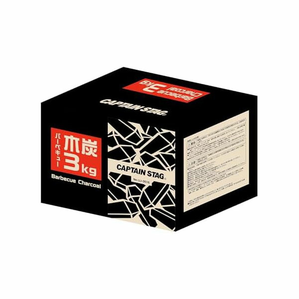 【10個セット】キャプテンスタッグ CAPTAIN STAG アウトドア バーベキュー 木炭 3kg UJ-516 高品質 9,533円