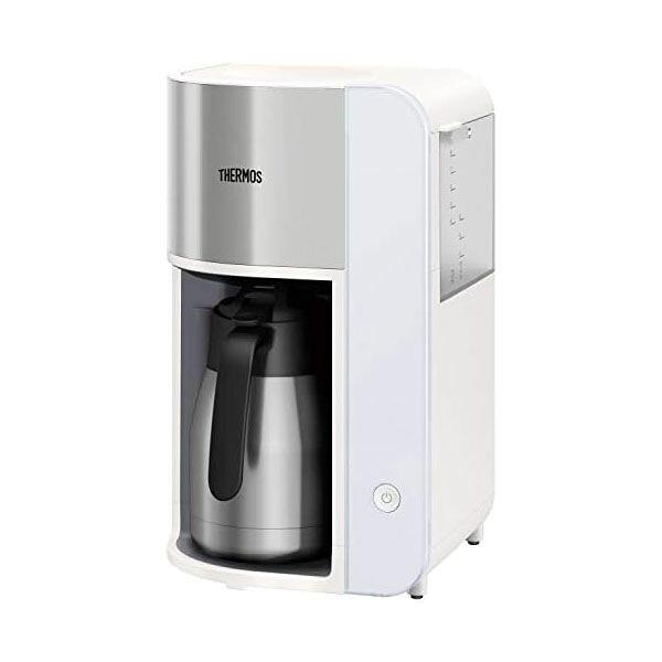 サーモス THERMOS 真空断熱ポット コーヒーメーカー 1L ホワイト ECK-1000 WH 高品質