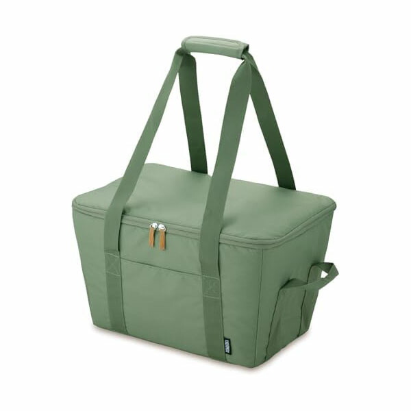 【2個セット】サーモス 保冷買い物カゴ用バッグ 25L カーキ RFG-025 KKI 高品質