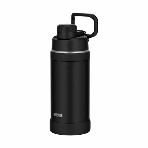 【10個セット】ハンドル付き・食洗機対応 サーモス 水筒 真空断熱スポーツボトル 750ml ブラック 持ち運びに便利なキャリーループ 直飲み 飲み口が外せて洗いやすい 保冷専用 FJU-750 BK 高品質
