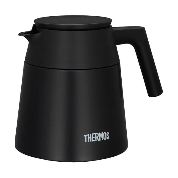 【10個セット】サーモス 真空断熱コーヒーサーバー 720ml ブラック 全パーツ食洗機対応 コーヒードリッパー対応 魔法びん構造 保温保冷 TTF-720 BK 高品質