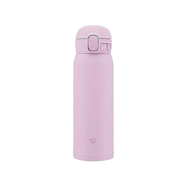 【10個セット】象印マホービン ZOJIRUSHI 水筒 シームレスせん 480ml ワンタッチ ステンレスマグ オーキッド パッキン一体化で洗うのは3点だけ SM-WS48-VM 高品質