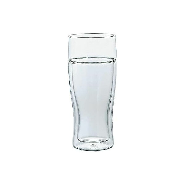 【2個セット】HARIO ハリオ ツインビア グラス 380ml 食洗器使用可 日本製 TBG-380 高品質