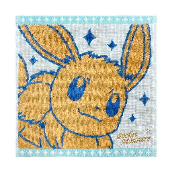【10個セット】 ハヤシ 林 (Hayashi) ミニタオル 約25×25cm ポケモン イーブイ PN200800