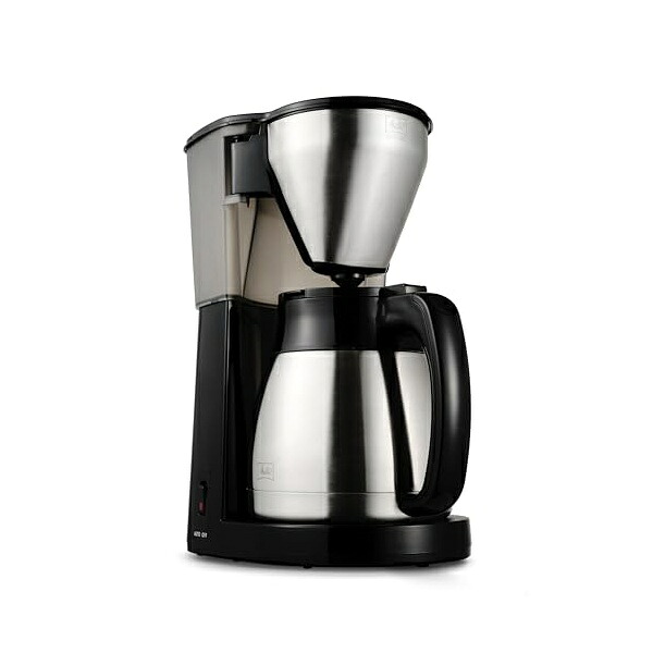 メリタ ジヤパン (Melitta) コーヒーメーカー 新イージートップサーモ 大容量10杯用/ステンレス製二重構造ポット/アイスコーヒー