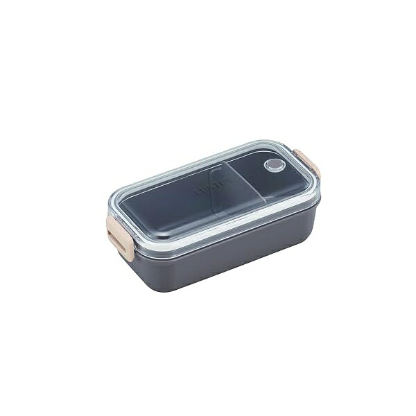 【5個セット】 アスベル 弁当箱 スマートロック 盛り付けやすい 抗菌 Cランタス SA500N ドーム型 1段 グレー