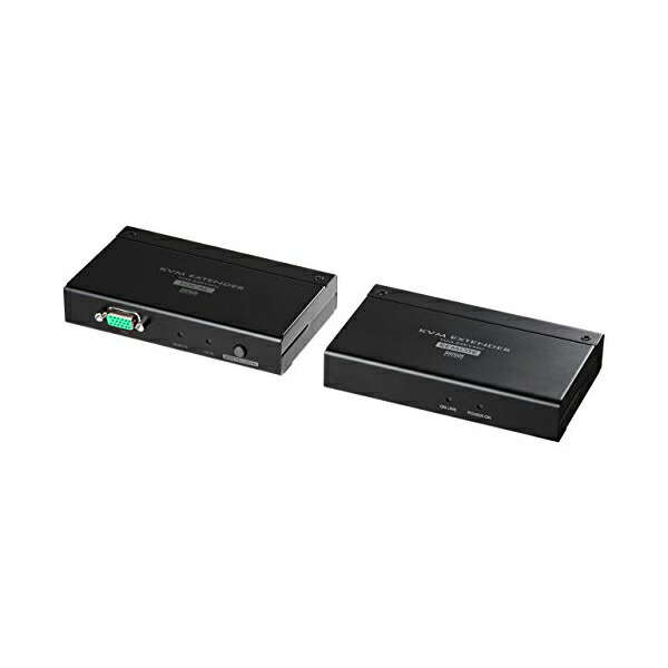 サンワサプライ KVMエクステンダー (USB用 セットモデル) VGA-EXKVMU 高品質｜むさしのメディア 店