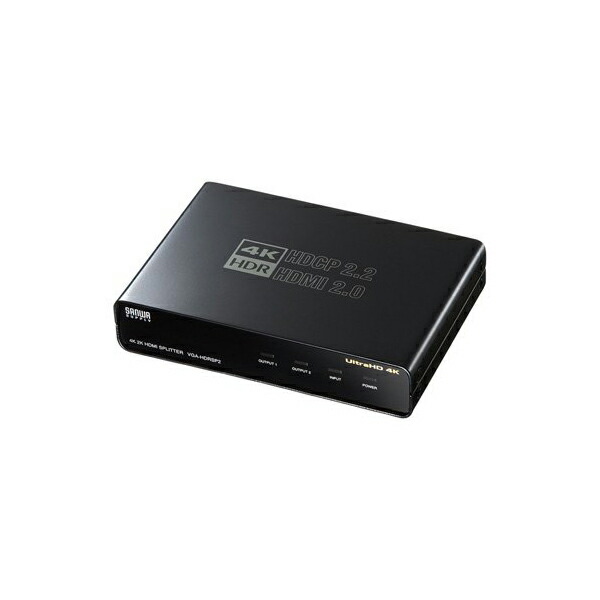 サンワサプライ 4K / 60サイクル HDR相応うHDMI分かち合う器 (2分かち合う) VGA-HDRSP2 高品質