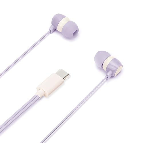 【10個セット】 PGA PG-SECE3PP5 USB Type-Cコネクタ ステレオイヤホン カナルタイプ Premium Style パープル PGSECE3PP5|むさしのメディア 店
