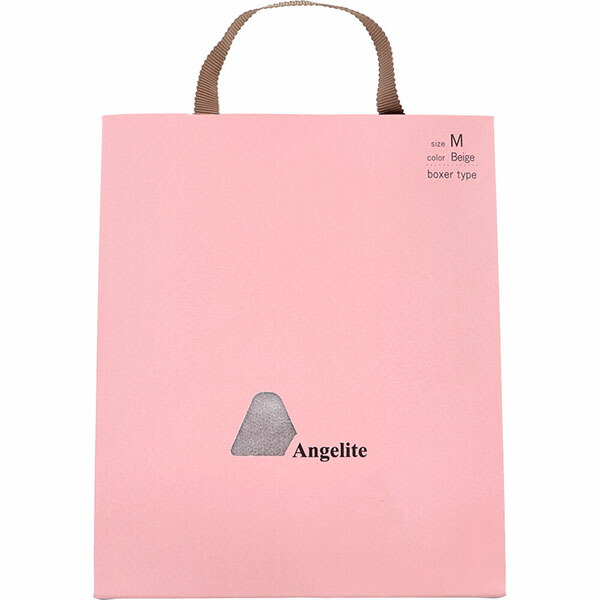 【10個仕かける】 Angelite(アンジェライト) 役立つこと性下穿きさる股引き ボクサー印字機 ベージュ M 1枚入 インナー・下着・ランジェリー-吸水・サニタリー-ショーツ