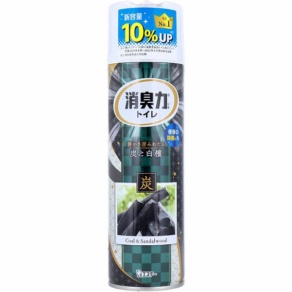 【24個仕掛ける】 室内用便器の消臭力吹きつける 炭と白檀 365ML 日用品雑貨・文房具・手芸-消臭剤・芳香剤-日用消耗品
