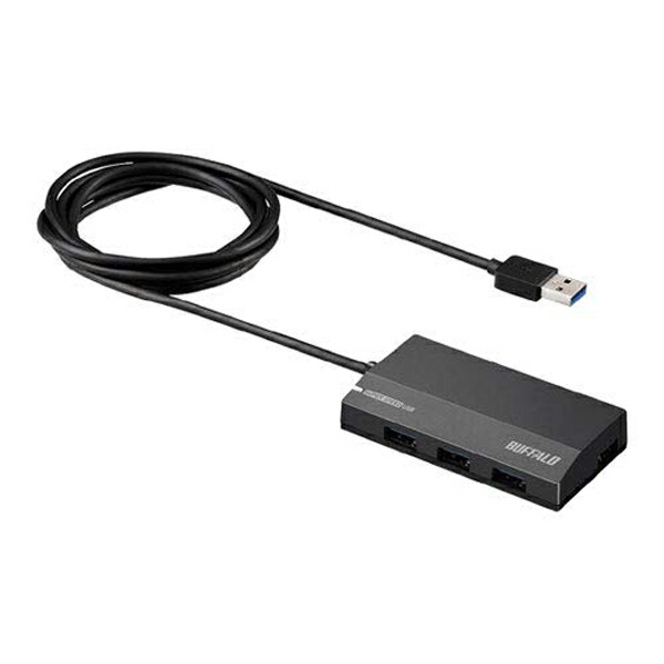 【5個書き割り】 緩衝装置置き目 BSH4A120U3BK USB3.0 判定基準 4界面 セルフパワーハブ 黒いこと