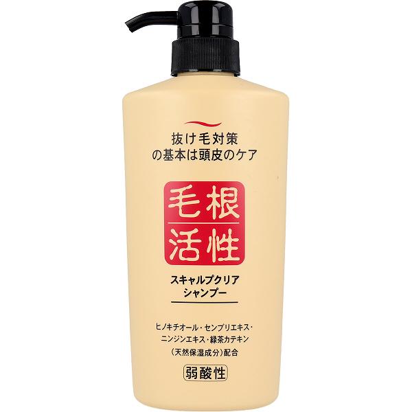 【15個セット】 スキャルプクリア シャンプー 550mL センブリエキス 純薬 ジュンコスメティック ヘアケア 潤い リンス 毛根活性 頭皮ケア 頭皮 弱酸性 抜け毛対策 本体 リンスイン 正規品 アットコスメ スカルプ 化粧品 毛根 お風呂 抜け毛予防