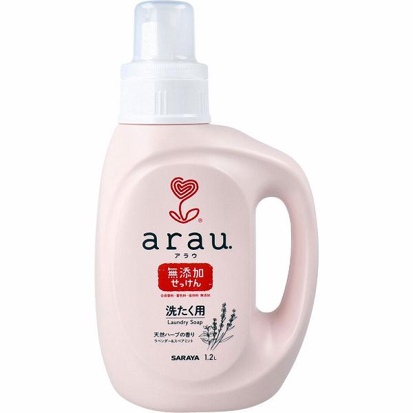 【10個セット】 arau.アラウ 洗たく用せっけん 本体 1.2L 洗剤 洗濯用石けん 無添加石鹸 スペアミント 洗濯用石鹸 洗たく用 洗濯石鹸 アラウ 衣類 衣類用洗剤 液体 ボトル 洗濯用洗剤 せっけん 洗濯用 洗濯洗剤 つめかえ 洗濯石けん｜むさしのメディア 店