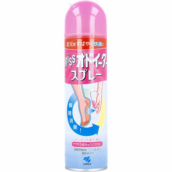 【24個セット】 Missオドイーター スプレー 150mL 消臭剤 フットケア 脱臭 除菌 スキンケア 消臭 雑貨品 インソール 日用消耗品 靴用品 ミスオドイーター 対策 防臭 靴の臭い ボディケア ニオイ 消臭スプレー 靴下 ケア用品 正規品 小林製薬|むさしのメディア 店