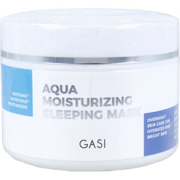 【10個セット】 GASI(ガシ) スリーピングマスク アクアモイスチャーライジング 250g｜むさしのメディア 店