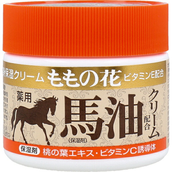 【48個書き割り】 ももの花馬油皮膚軟化剤