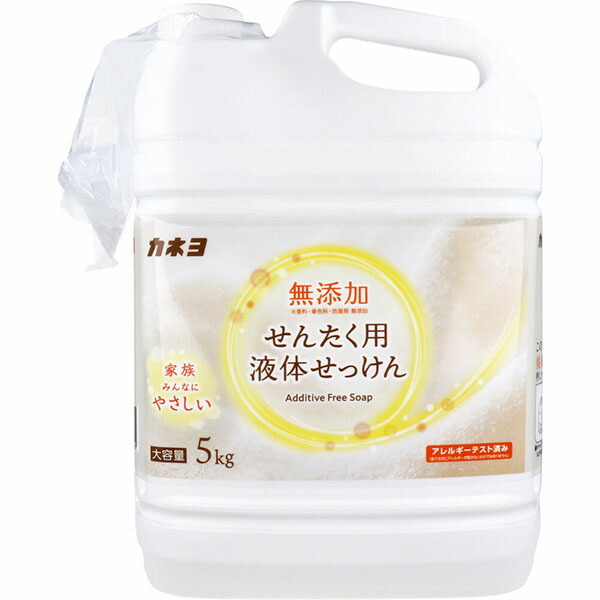 【10個仕掛ける】 御役目用 無足し加える せんたく用流動物せっけん 5kg