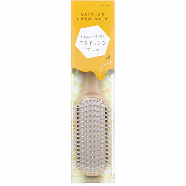 【10個セット】 デュボア ハニー成分配合 静電気除去機能 スタイリングブラシ HO-1111