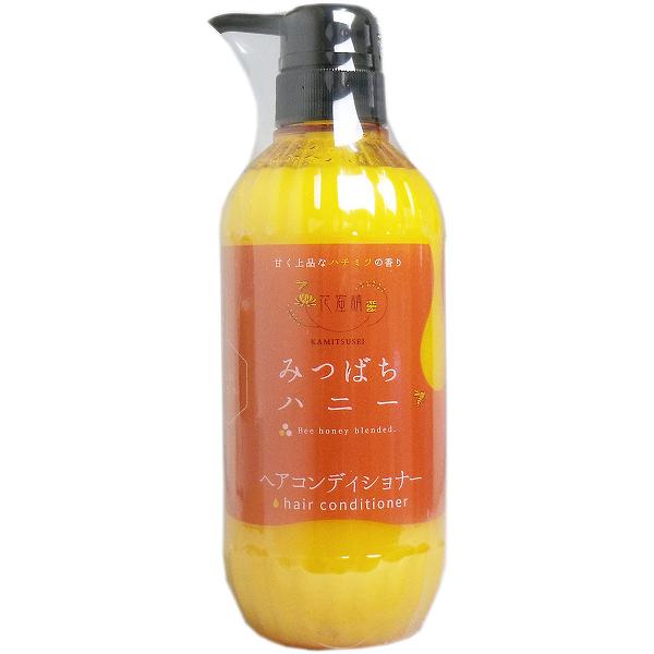 【15個セット】 花蜜精 みつばちハニー ヘアコンディショナー 500mL ハチミツ シャンプー ヘアケア フェニックス 清拭剤 保湿 アルガンオイル 入浴 弱酸性 コンディショナー 髪の毛 入浴関連 蜂蜜 うるおい成分|むさしのメディア 店